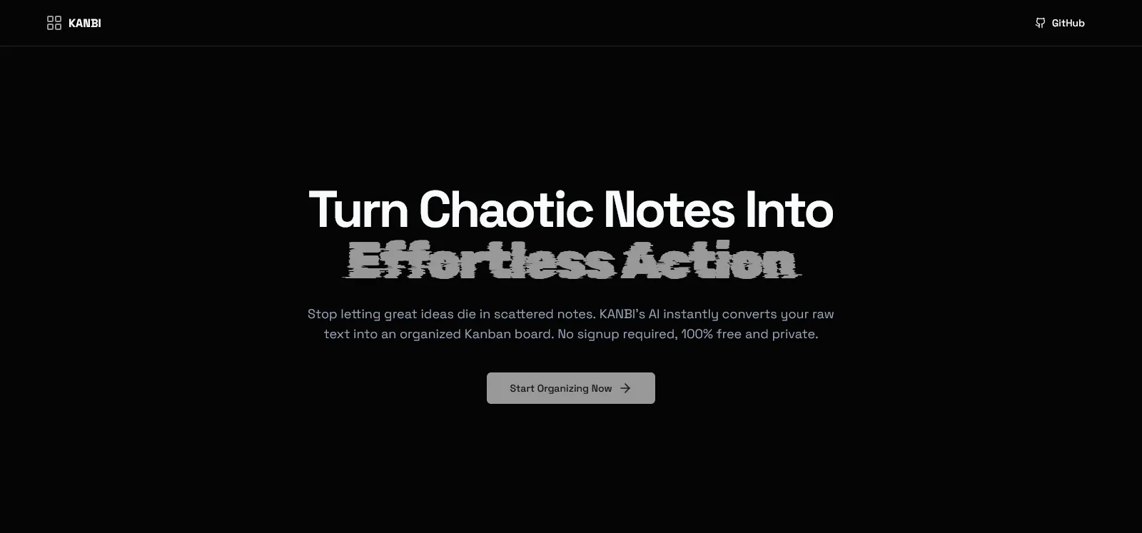 kanbi - Action Board