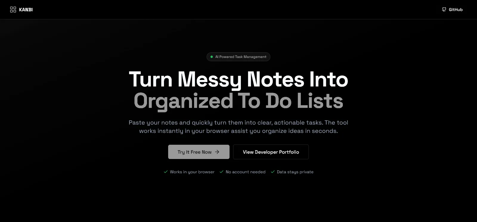 kanbi - Action Board